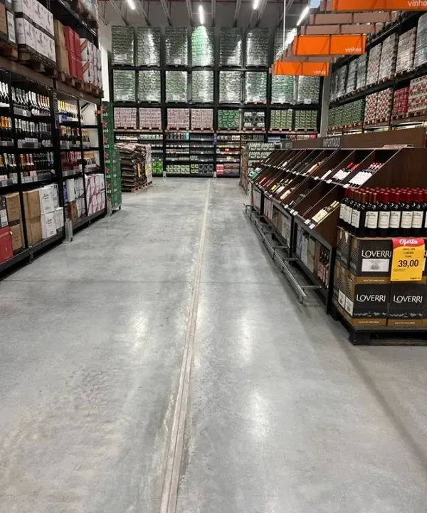 Setor de adega em atacado